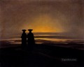 Sunset Romantic Caspar David Friedrich